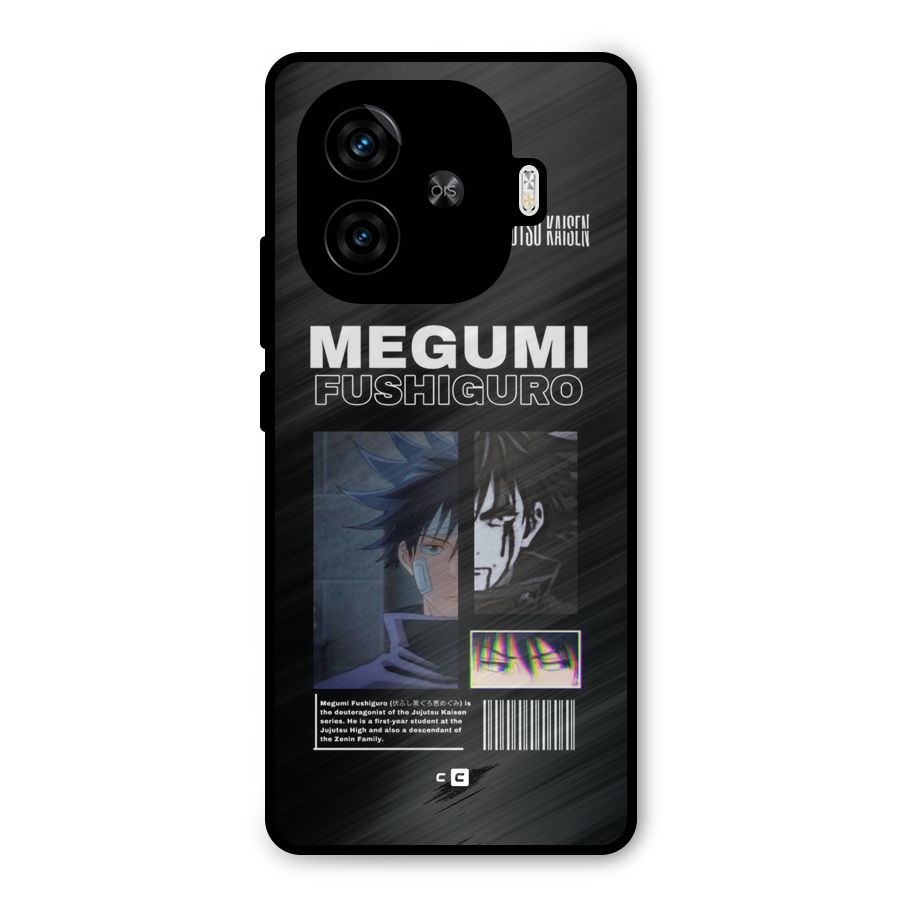 Megumi Fushiguro Metal Back Case for iQOO Z9 Turbo