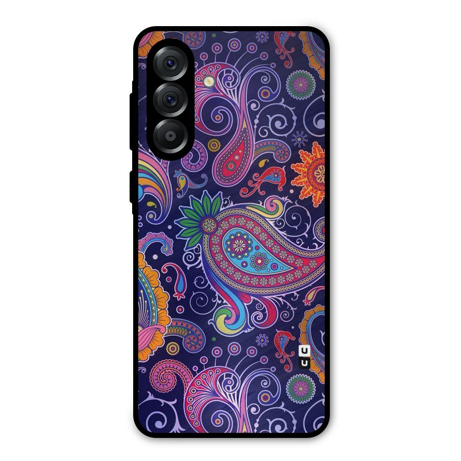 Mehendi Pattern Metal Back Case for Galaxy A56