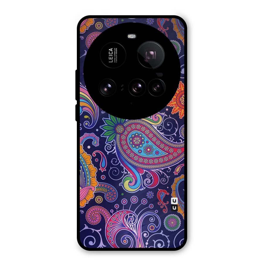 Mehendi Pattern Metal Back Case for Xiaomi 15 Ultra