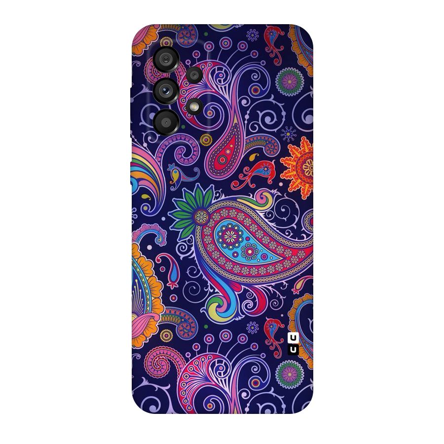 Mehendi Pattern Original Polycarbonate Back Case for Galaxy A73 5G