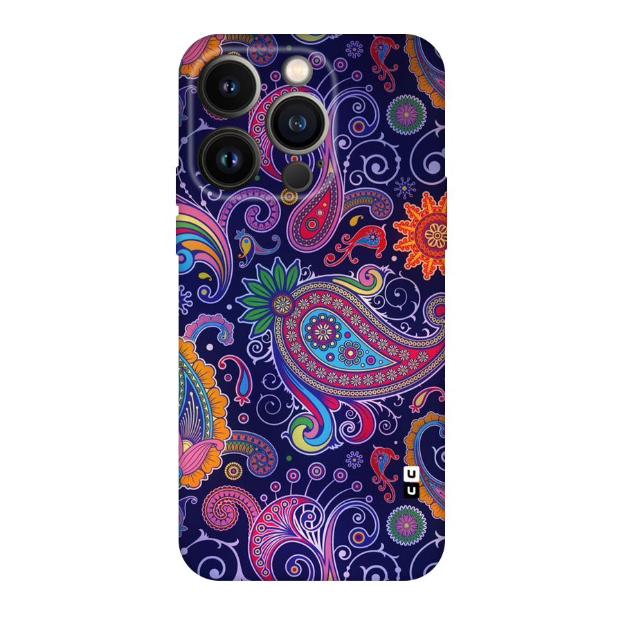 Mehendi Pattern Original Polycarbonate Back Case for iPhone 14 Pro