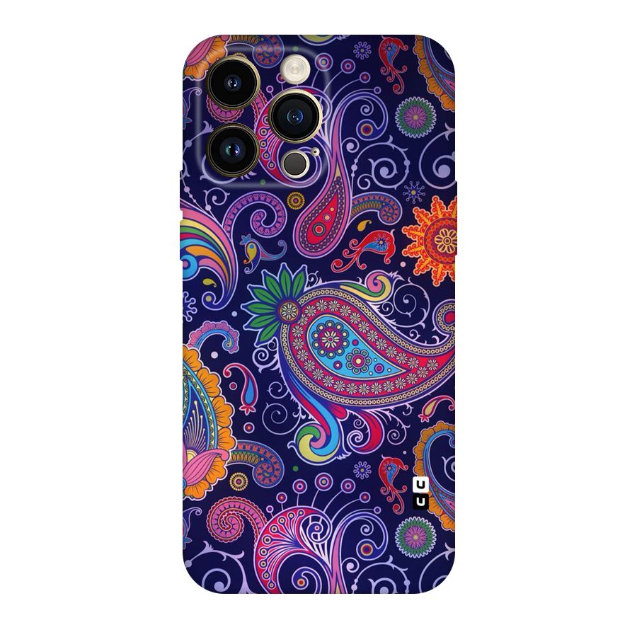 Mehendi Pattern Original Polycarbonate Back Case for iPhone 14 Pro Max