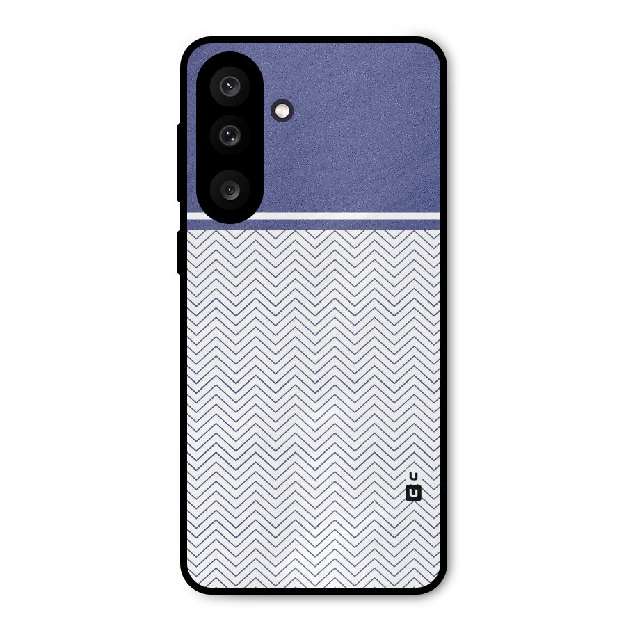 Melange Striped Pattern Metal Back Case for Galaxy F56