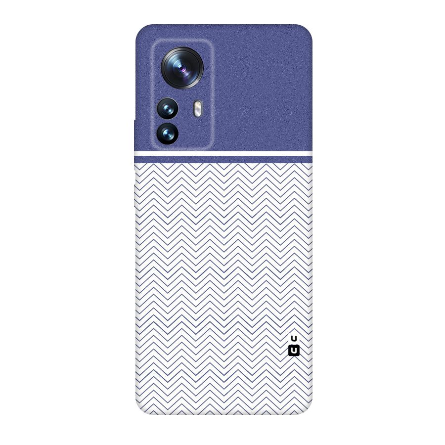 Melange Striped Pattern Original Polycarbonate Back Case for Xiaomi 12 Pro