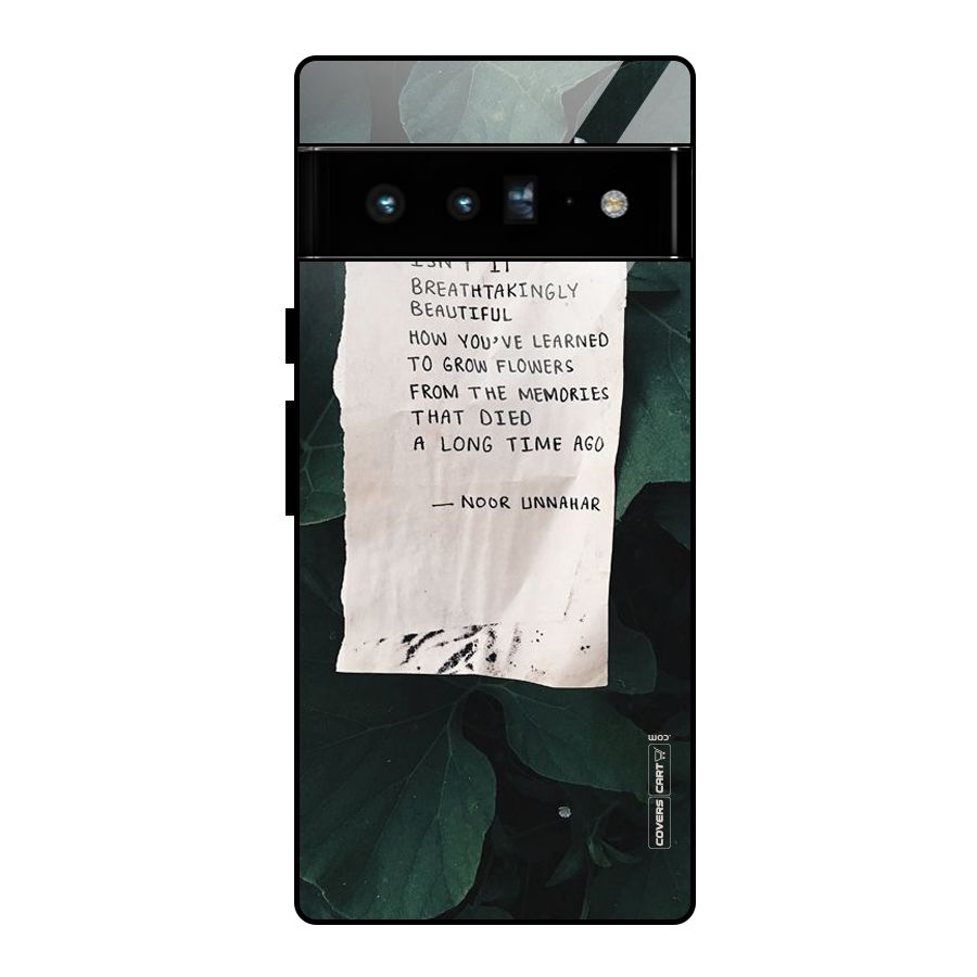 Memories Glass Back Case for Google Pixel 6 Pro