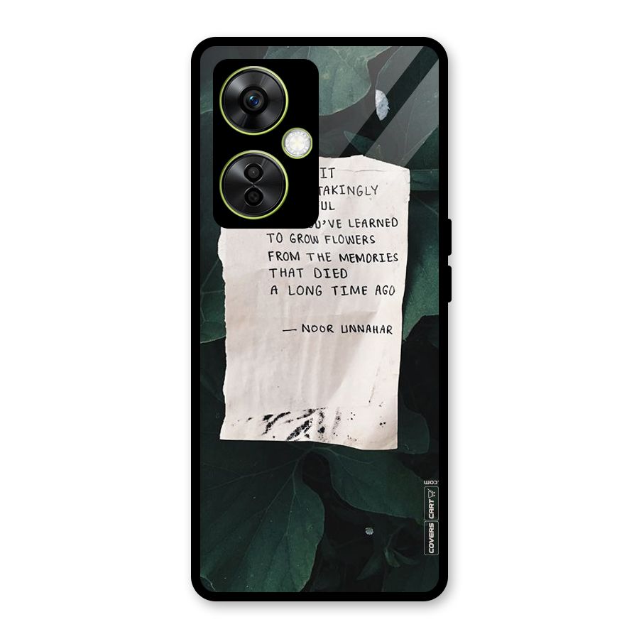Memories Glass Back Case for OnePlus Nord CE 3 Lite