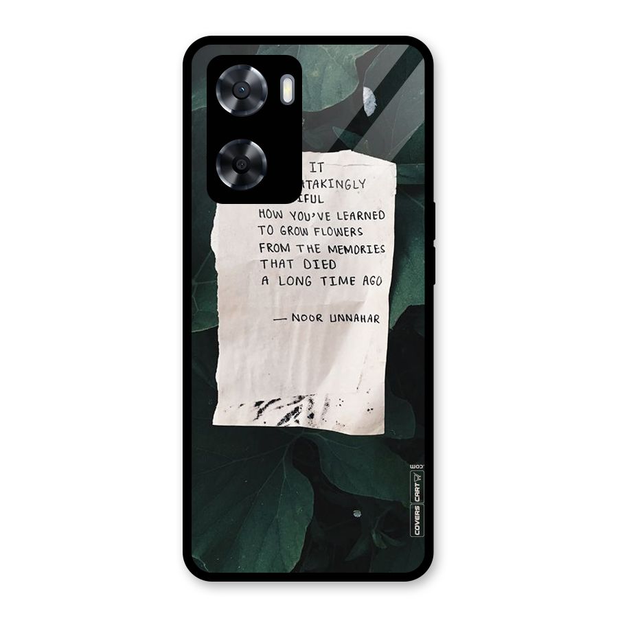 Memories Glass Back Case for OnePlus Nord N20 SE