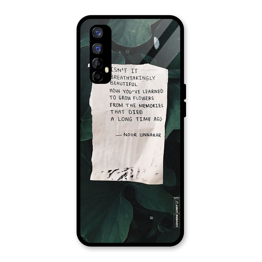 Memories Glass Back Case for Realme Narzo 20 Pro