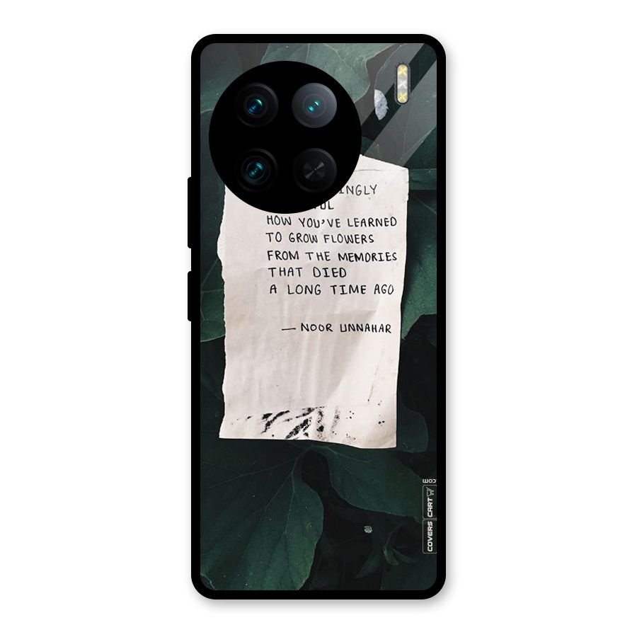 Memories Glass Back Case for Vivo X90 Pro