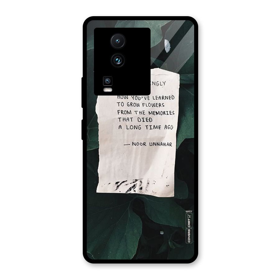 Memories Glass Back Case for Vivo iQOO Neo 7 Pro