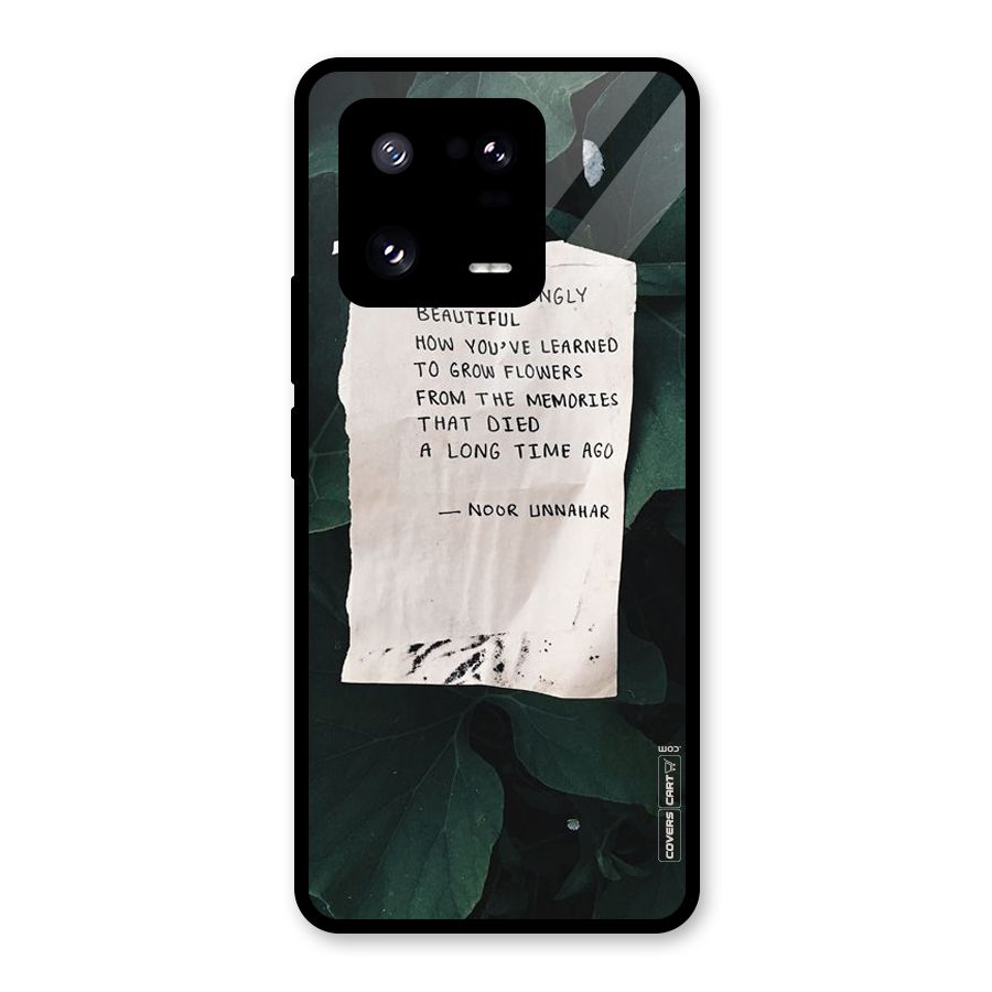 Memories Glass Back Case for Xiaomi 13 Pro