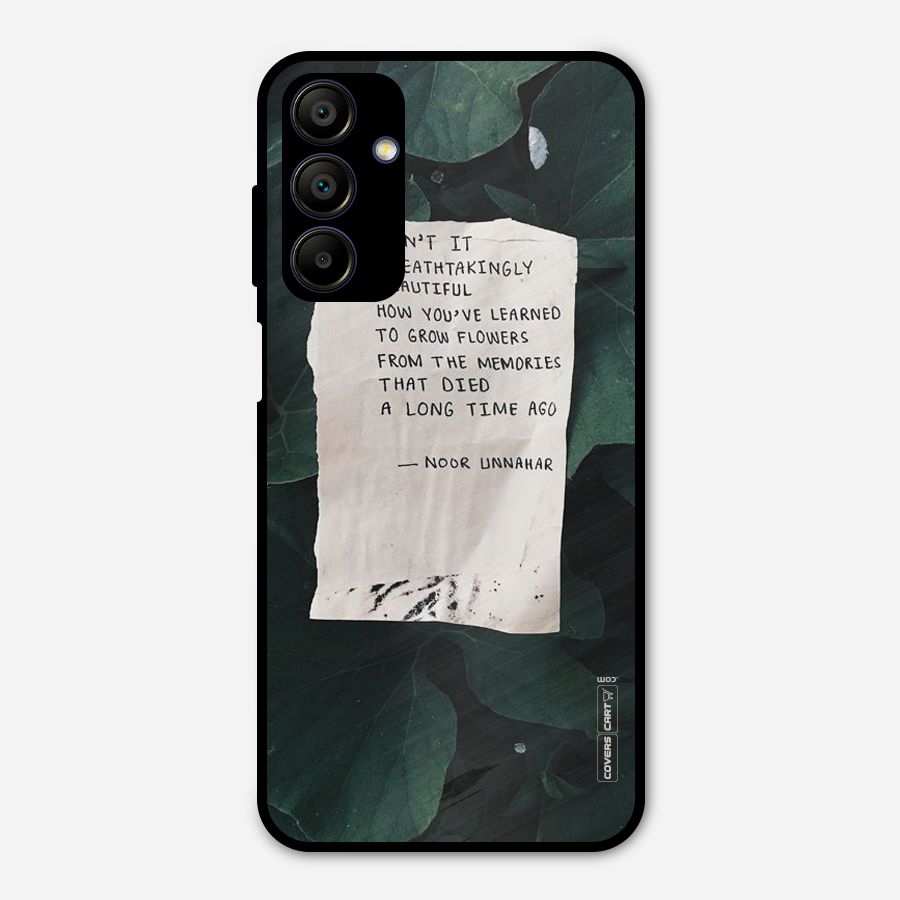 Memories Metal Back Case for Galaxy A15 5G