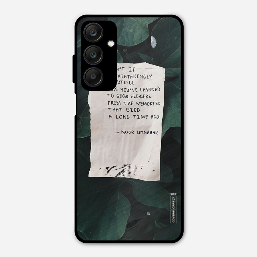 Memories Metal Back Case for Galaxy A25 5G