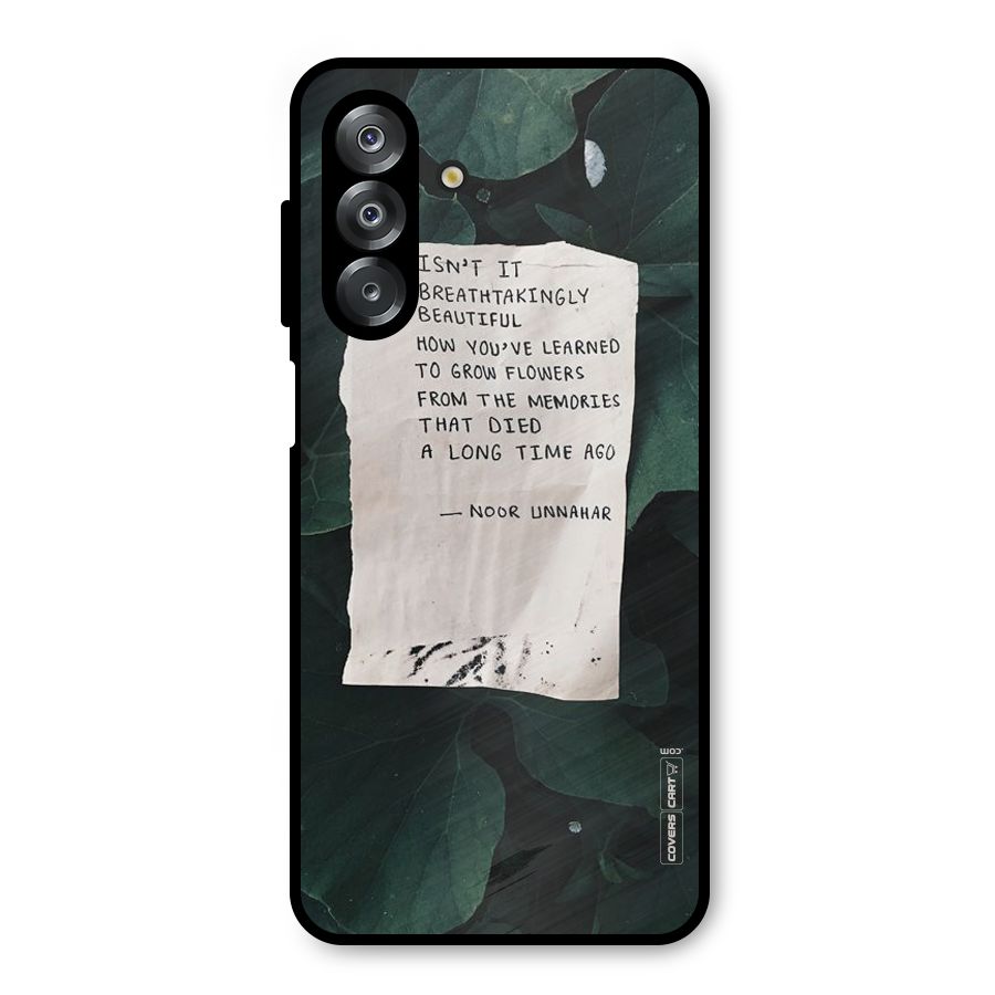Memories Metal Back Case for Galaxy A26