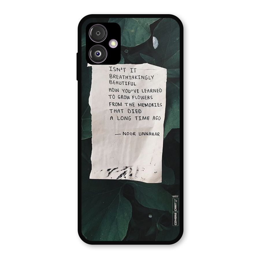 Memories Metal Back Case for Galaxy F14