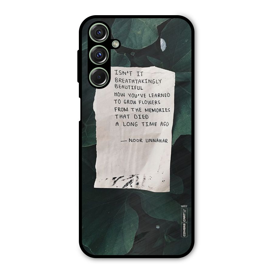 Memories Metal Back Case for Galaxy F34