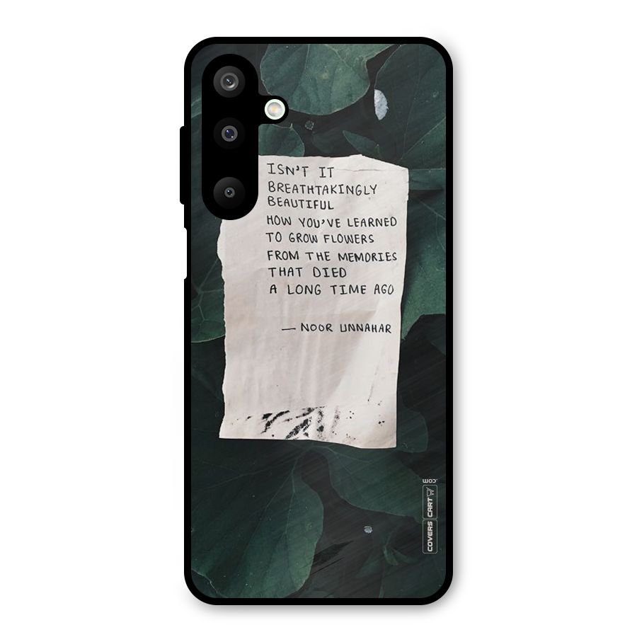 Memories Metal Back Case for Galaxy M16
