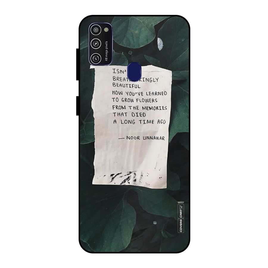 Memories Metal Back Case for Galaxy M21