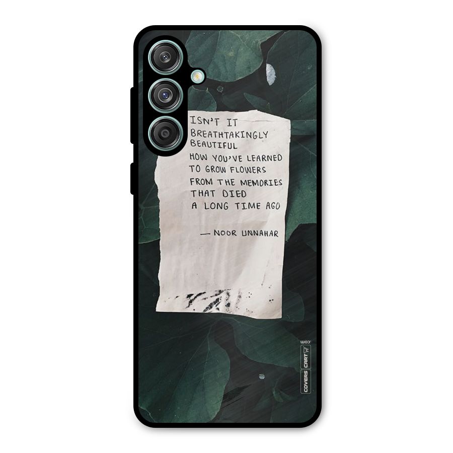 Memories Metal Back Case for Galaxy M55 5G