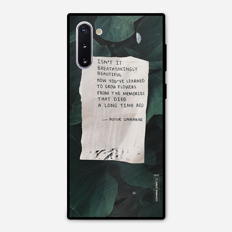 Memories Metal Back Case for Galaxy Note 10