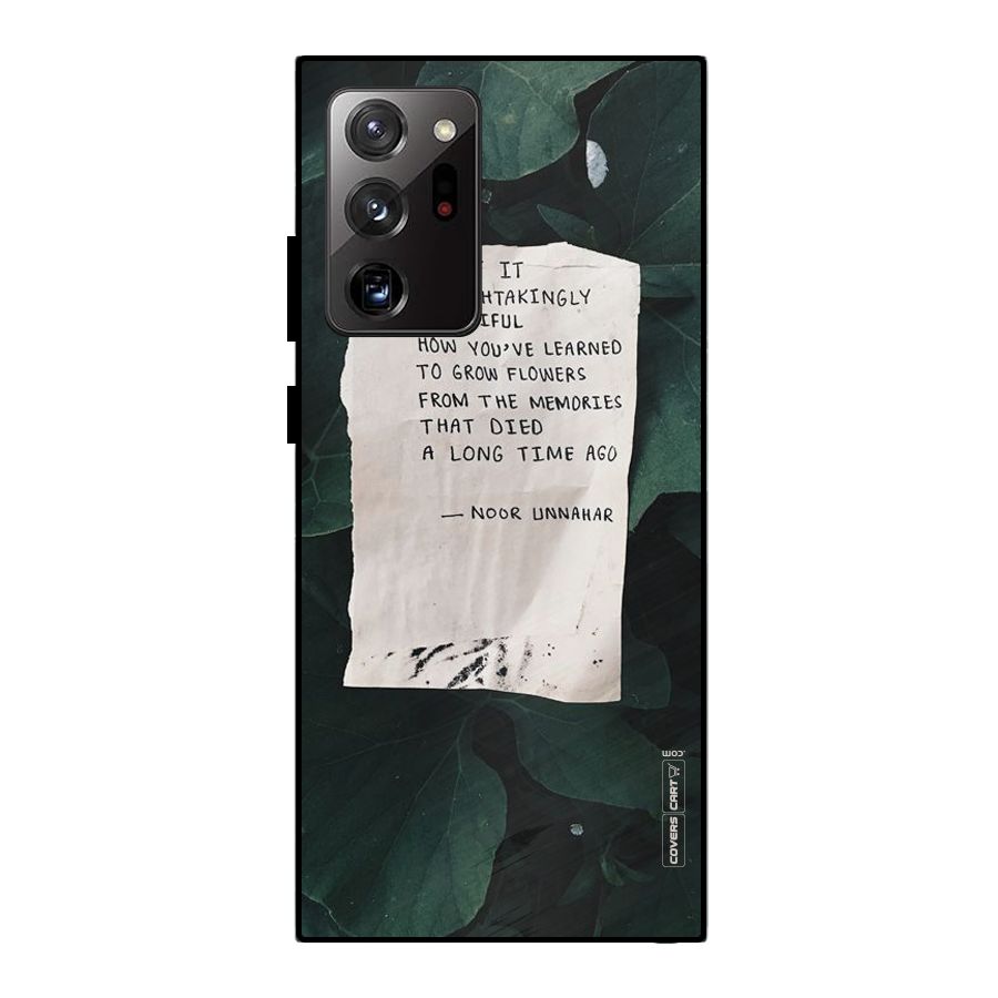 Memories Metal Back Case for Galaxy Note 20 Ultra