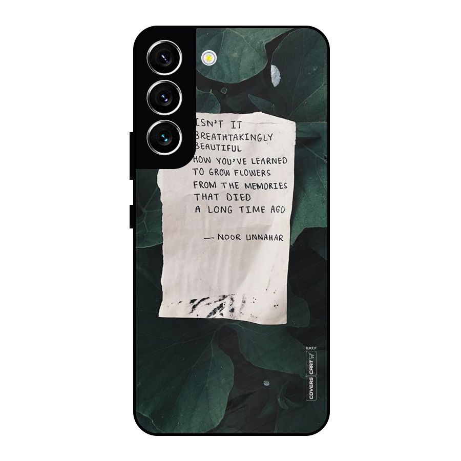 Memories Metal Back Case for Galaxy S22 5G