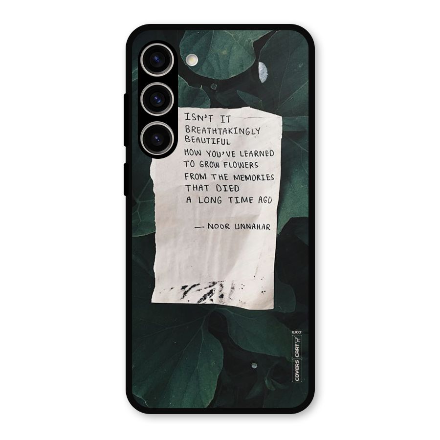 Memories Metal Back Case for Galaxy S23 Plus