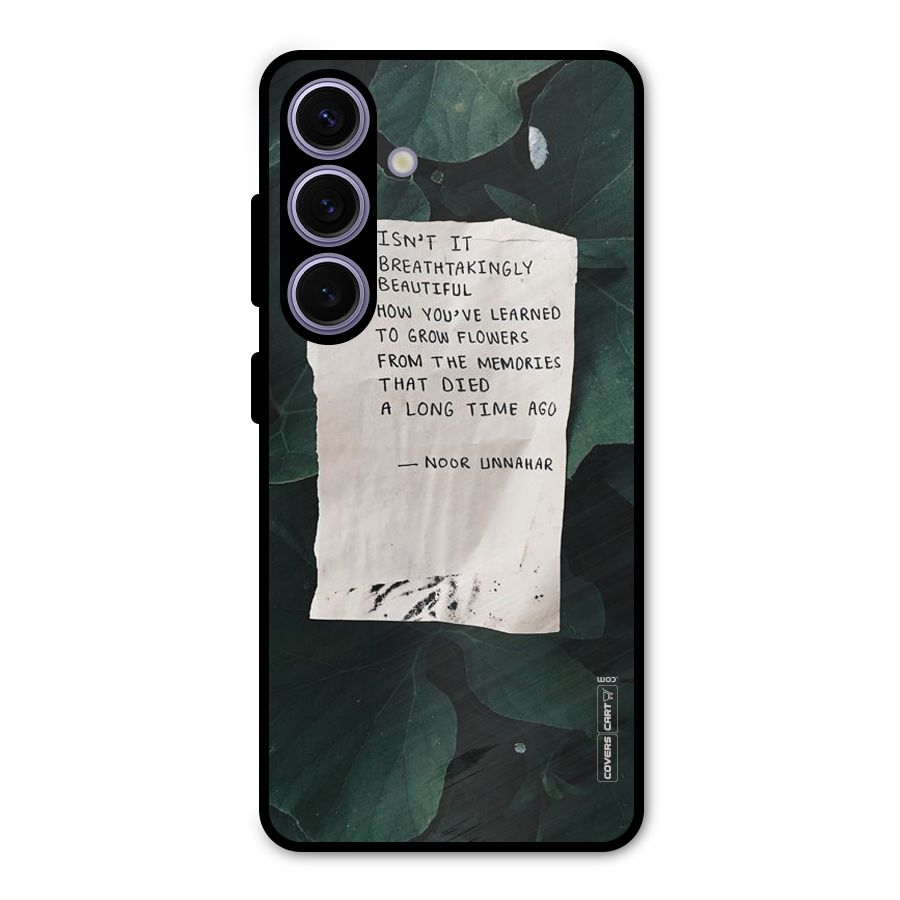 Memories Metal Back Case for Galaxy S24
