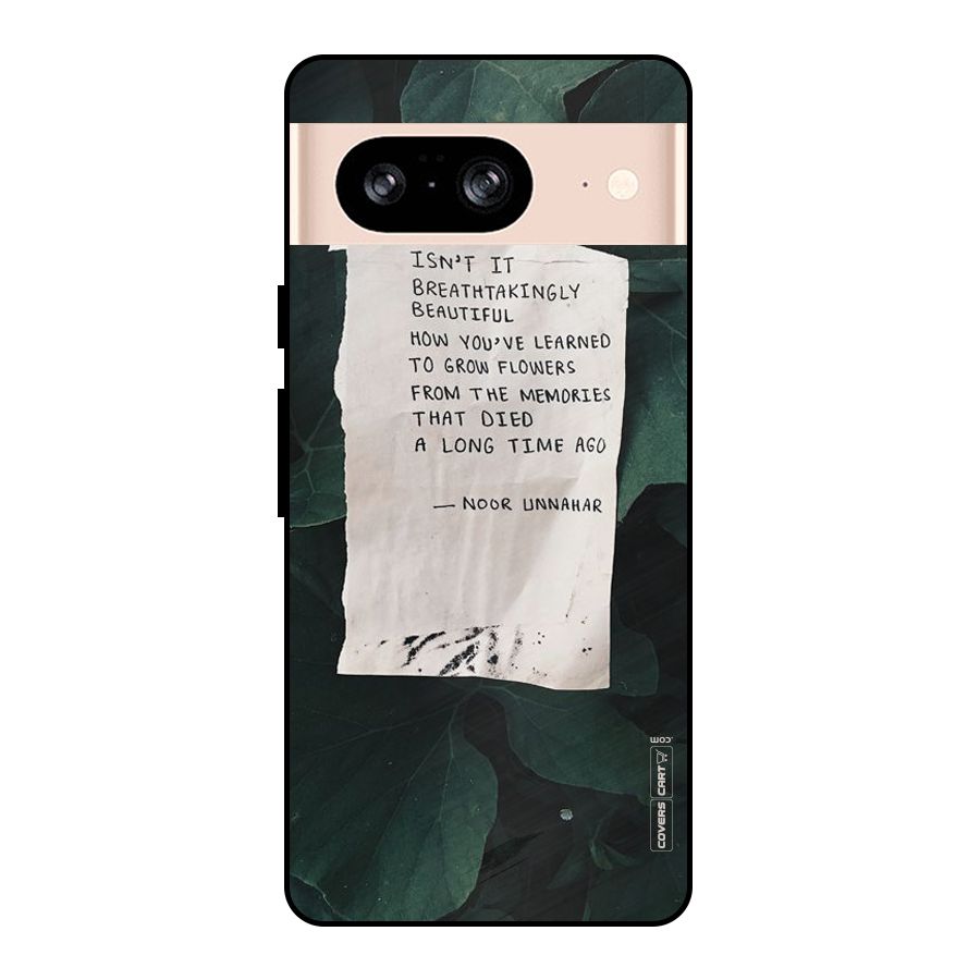 Memories Metal Back Case for Google Pixel 8
