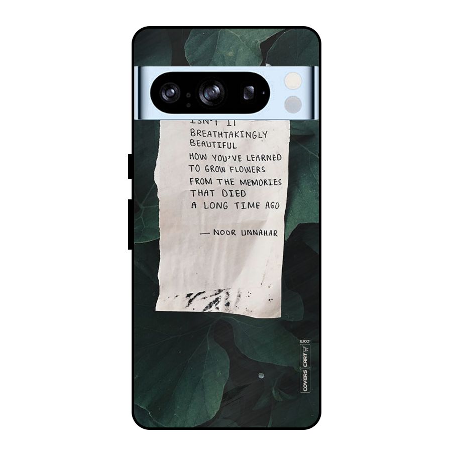 Memories Metal Back Case for Google Pixel 8 Pro
