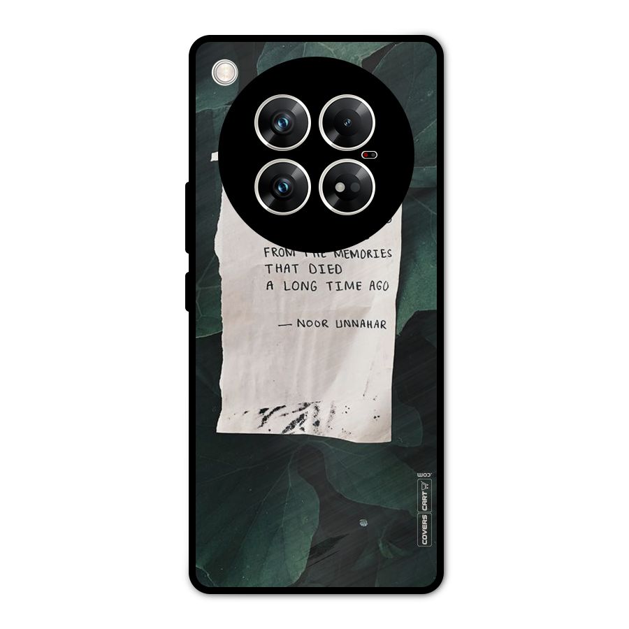 Memories Metal Back Case for Infinix Zero 40 5G