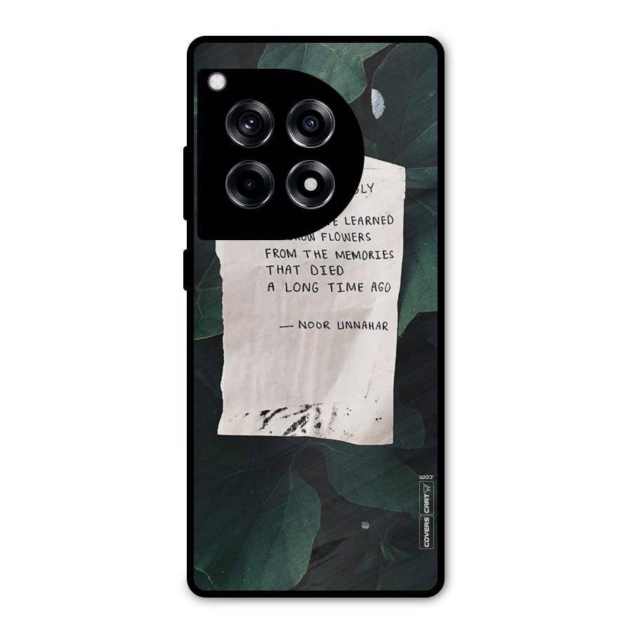 Memories Metal Back Case for OnePlus 12R