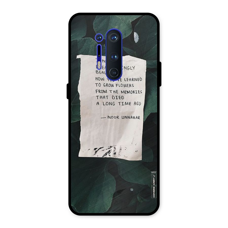 Memories Metal Back Case for OnePlus 8 Pro