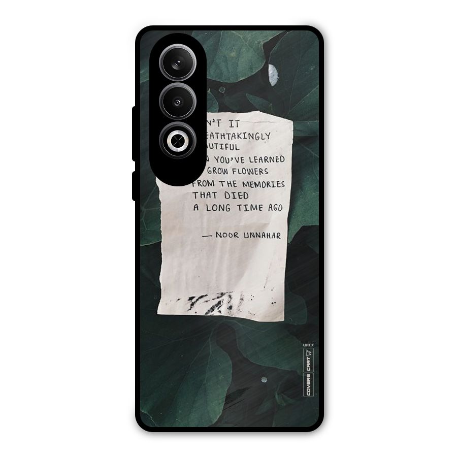 Memories Metal Back Case for OnePlus Nord CE4