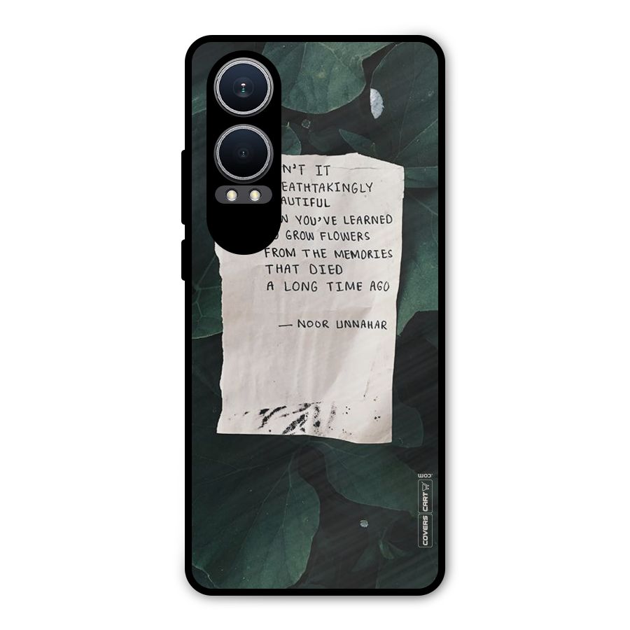 Memories Metal Back Case for OnePlus Nord CE4 Lite