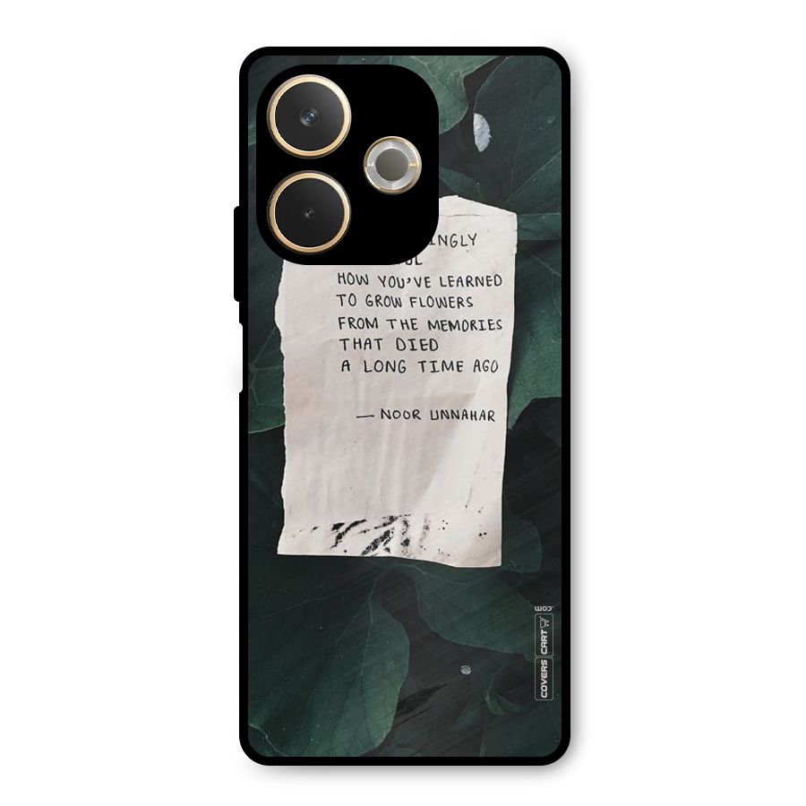 Memories Metal Back Case for Oppo A5 Pro
