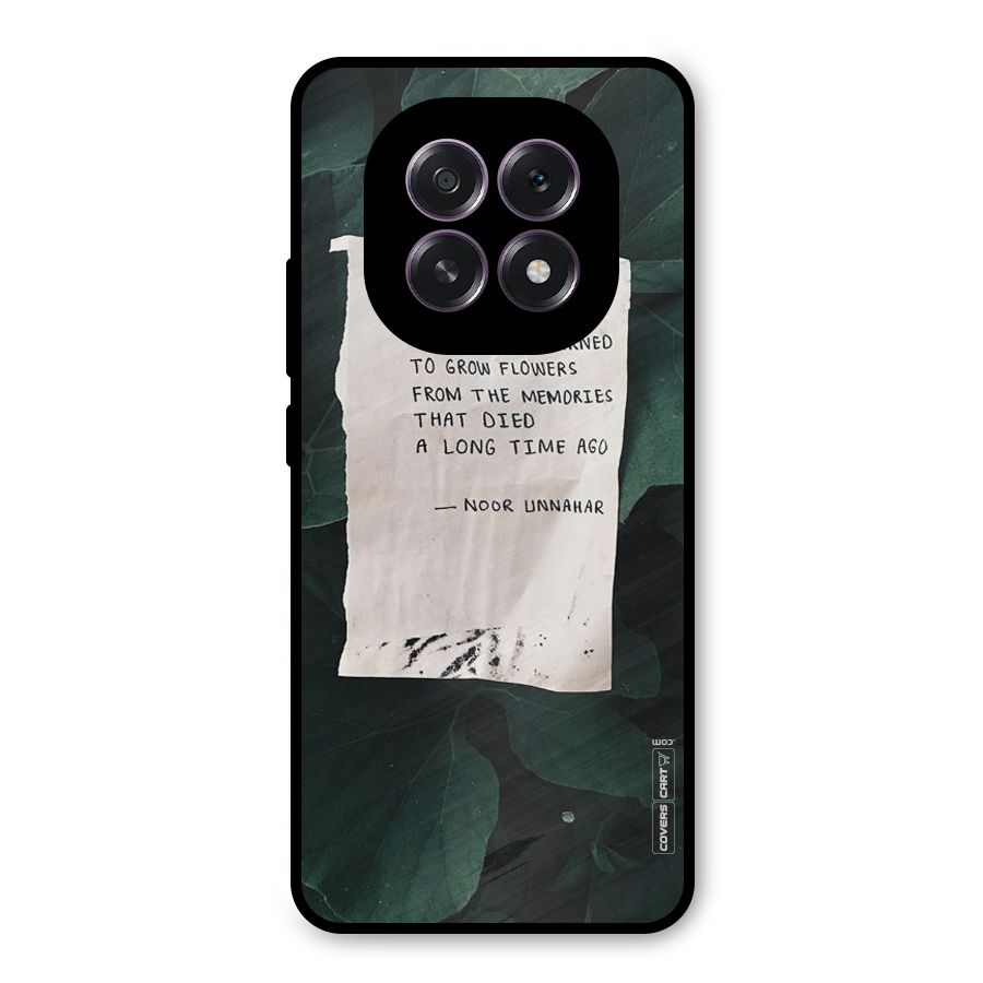 Memories Metal Back Case for Oppo F29