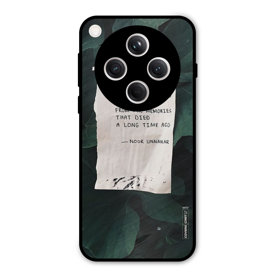 Memories Metal Back Case for Oppo Find X8