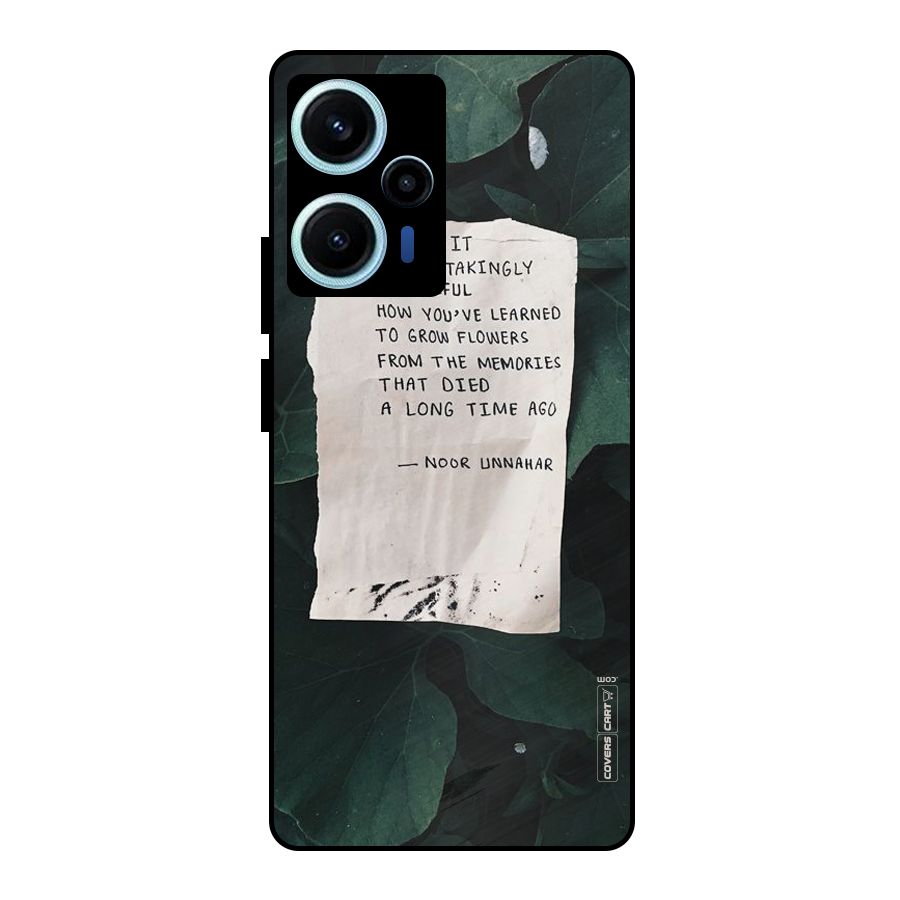 Memories Metal Back Case for Poco F5