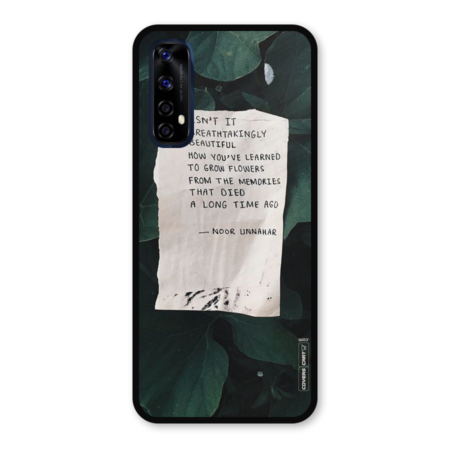 Memories Metal Back Case for Realme 7