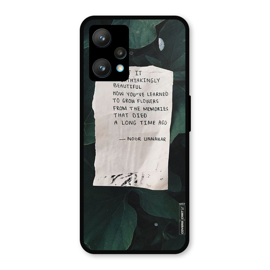 Memories Metal Back Case for Realme 9 Pro Plus 5G