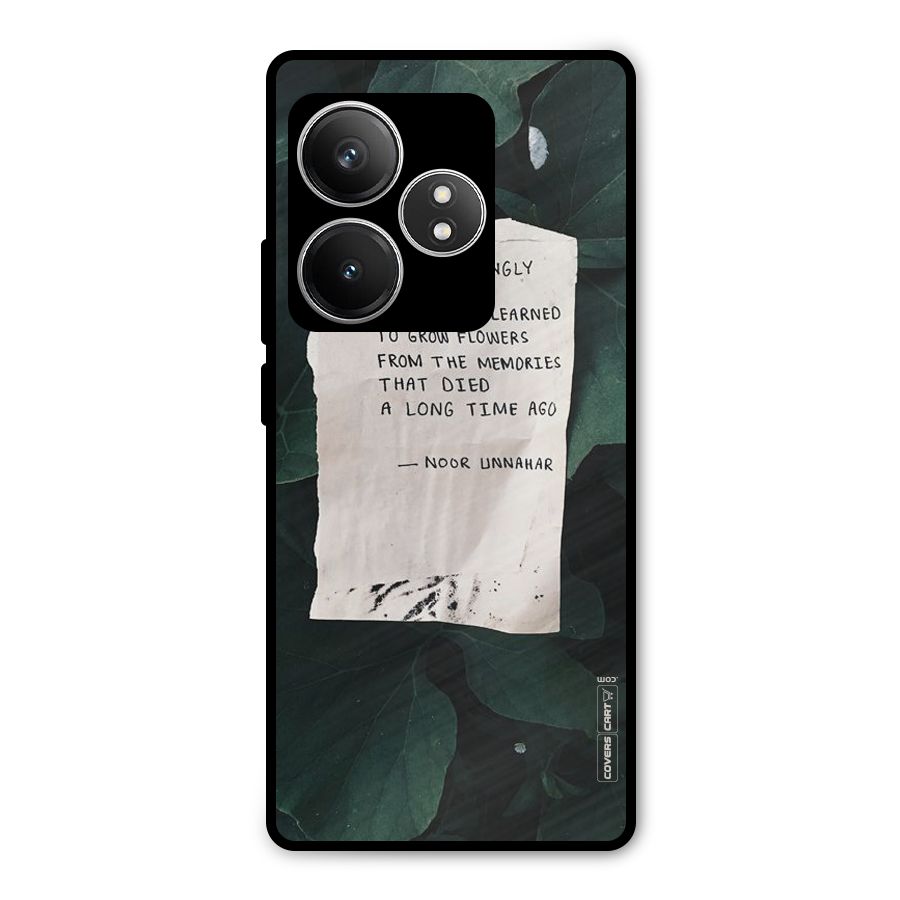 Memories Metal Back Case for Realme GT 6T