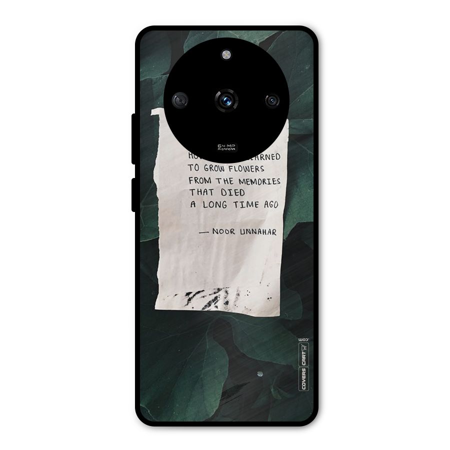 Memories Metal Back Case for Realme Narzo 60 5G