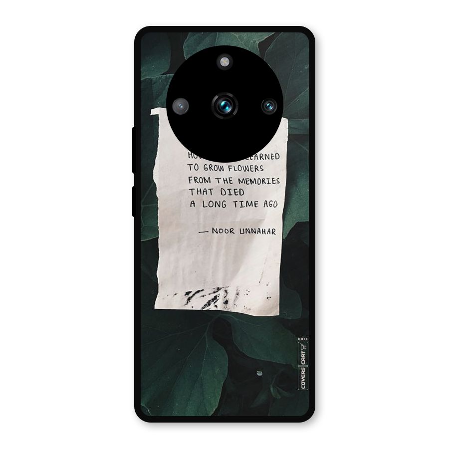 Memories Metal Back Case for Realme Narzo 60 Pro