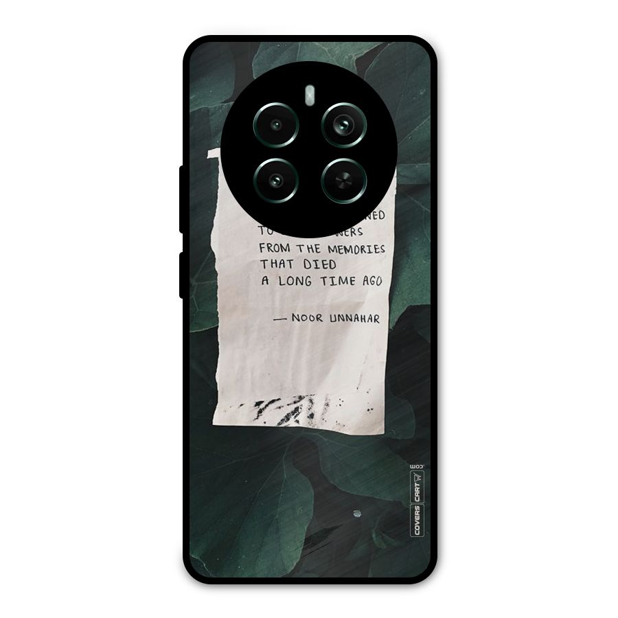 Memories Metal Back Case for Realme Narzo 70 Pro