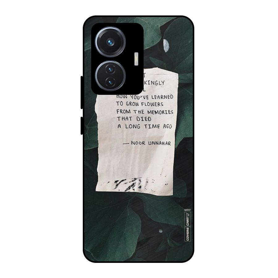 Memories Metal Back Case for Vivo T1 44W