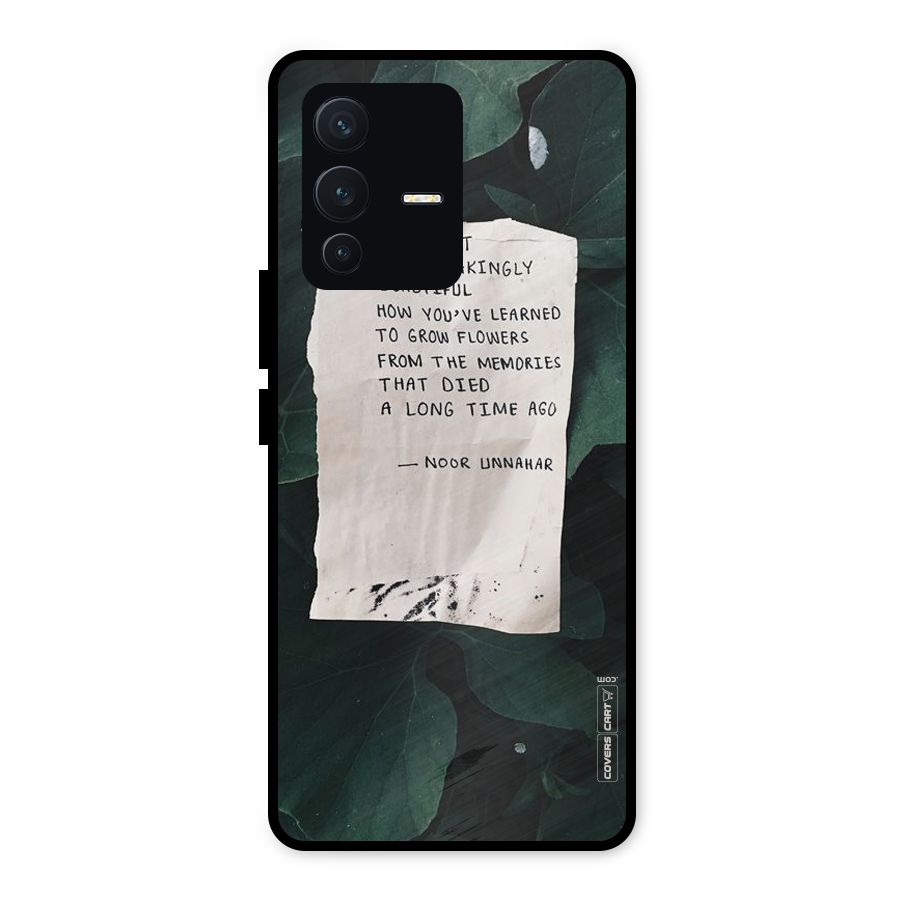 Memories Metal Back Case for Vivo V23 5G