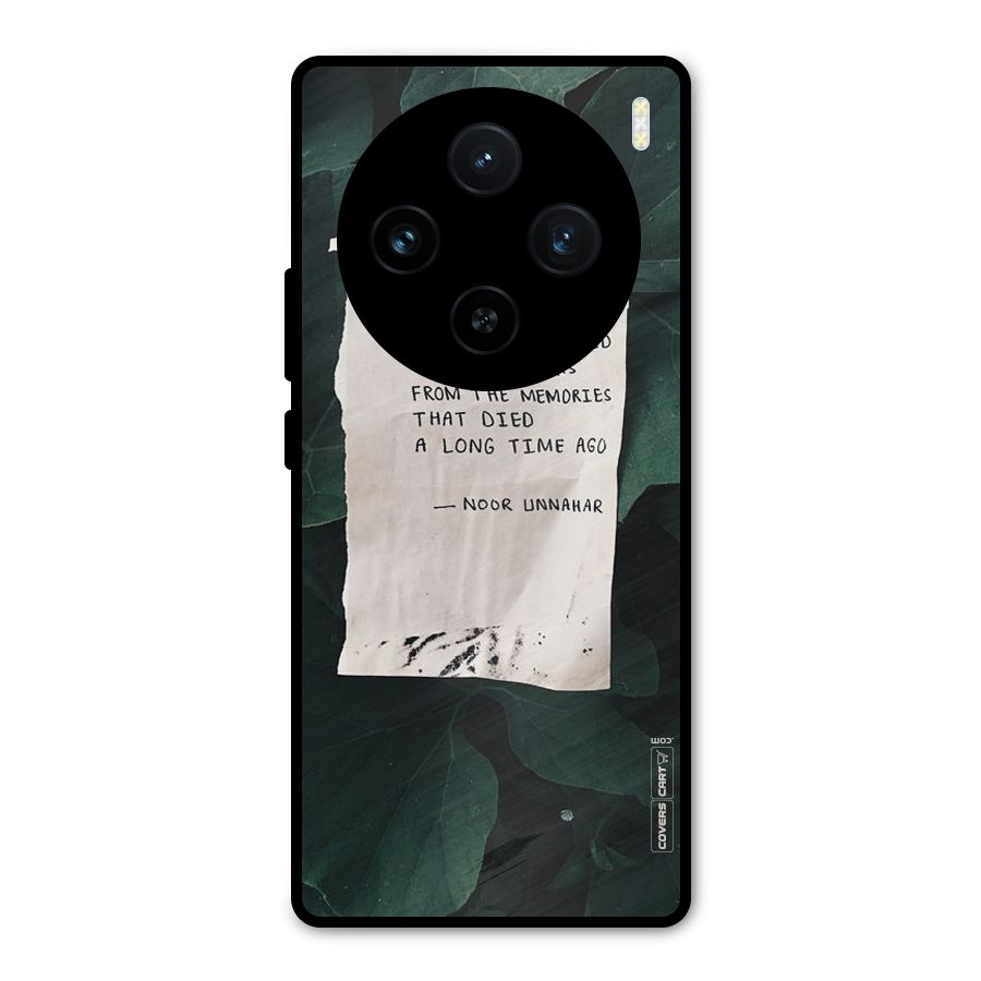 Memories Metal Back Case for Vivo X100