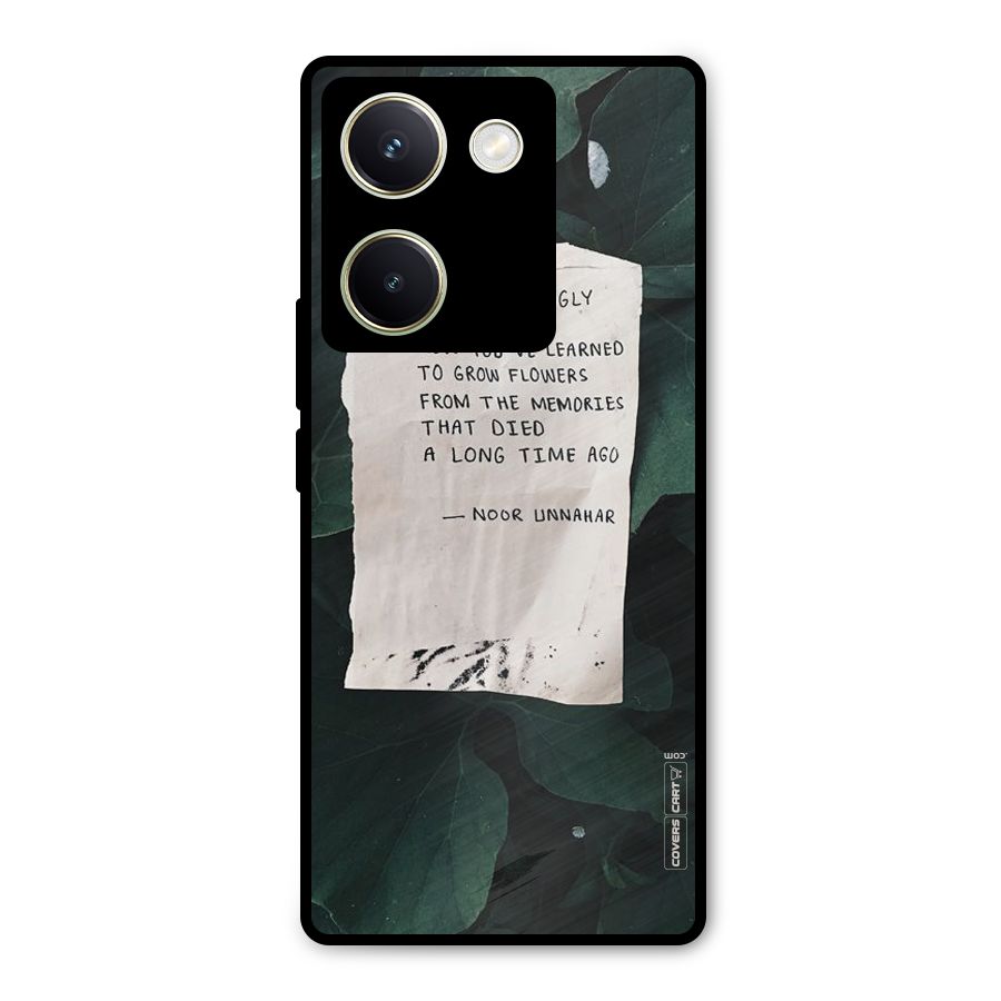 Memories Metal Back Case for Vivo Y200 Pro