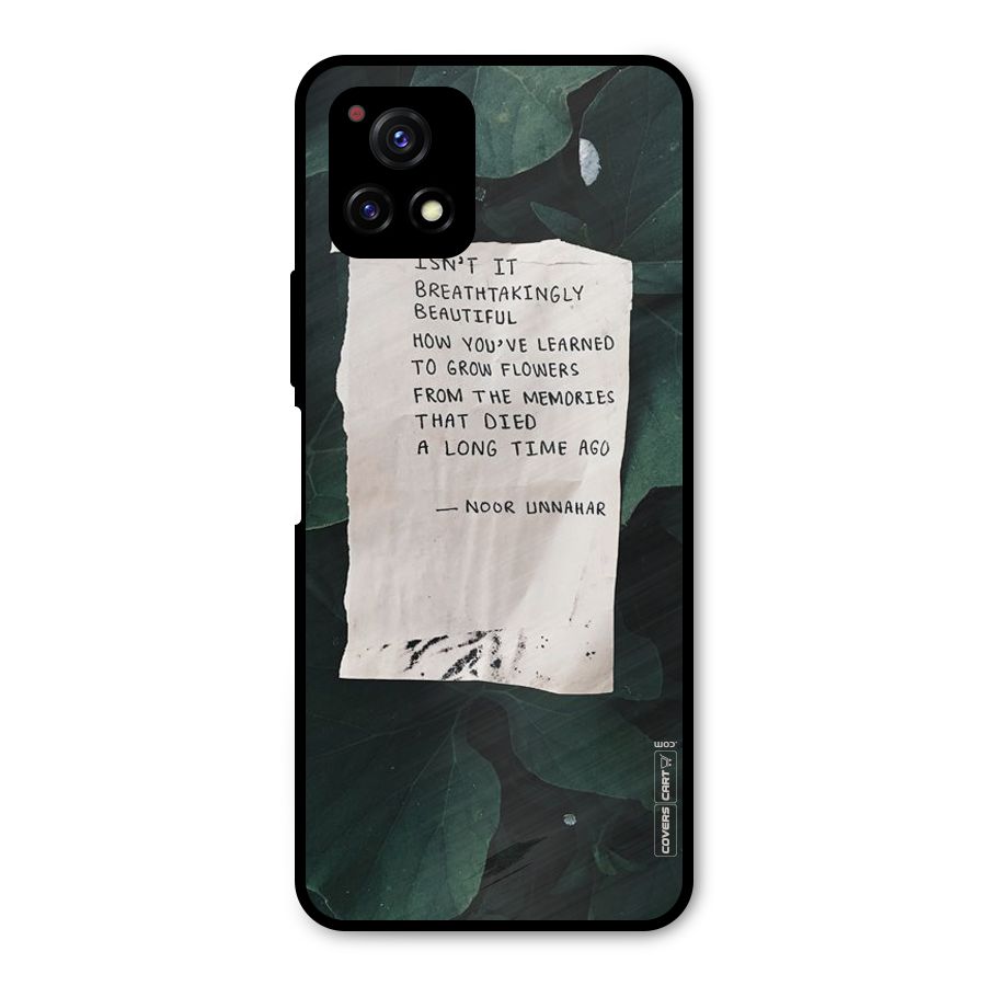 Memories Metal Back Case for Vivo Y72 5G